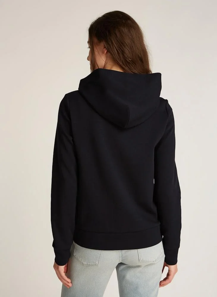 CALVIN KLEIN Logo Drawstring Hoodie