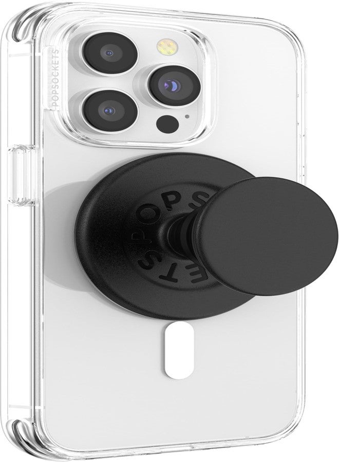 PopSockets Phone Grip with Expanding Kickstand, Adhesive Grip - Magsafe Black - Image 1