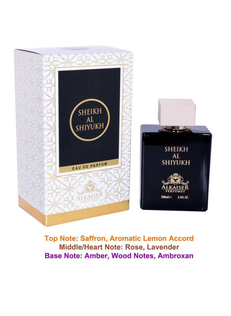 ALKAISER PERFUMES - SHEIKH AL SHIYUKH Eau De Parfum 100ml ALKAISER PERFUMES Unleash Timeless Elegance - Image 1