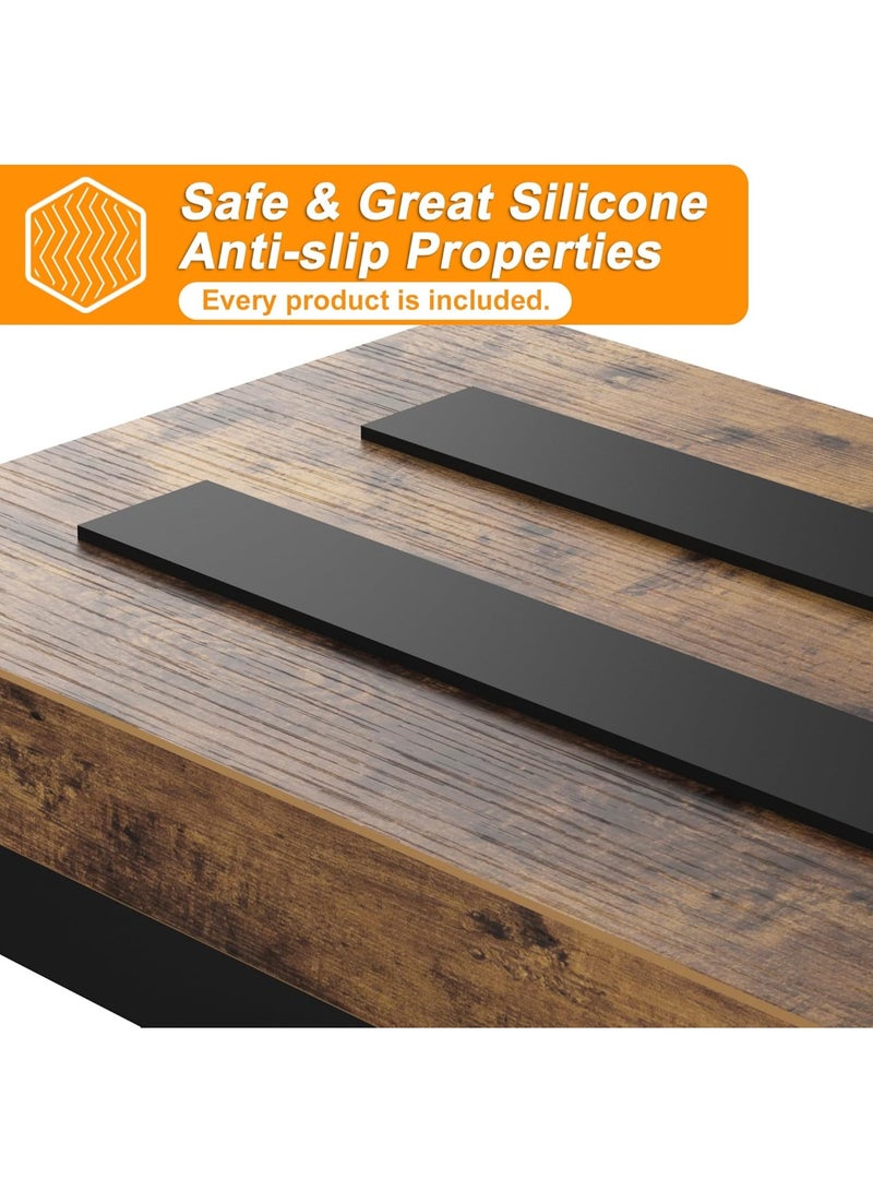 Wooden Step Stools for Kids Adults,Wood Bedside Stepping Stool for Kitchen/Bathroom/Bedside Step Stool,Toilet Steps Potty Training Stool,Nursery Foot Stools - Image 2