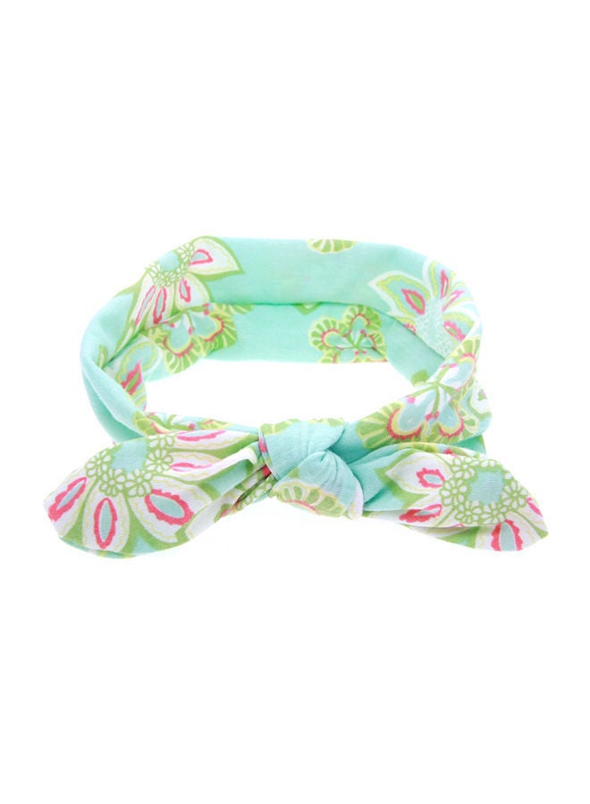 NIBEMINENT Floral Printed Bowknot Hairband Multicolour