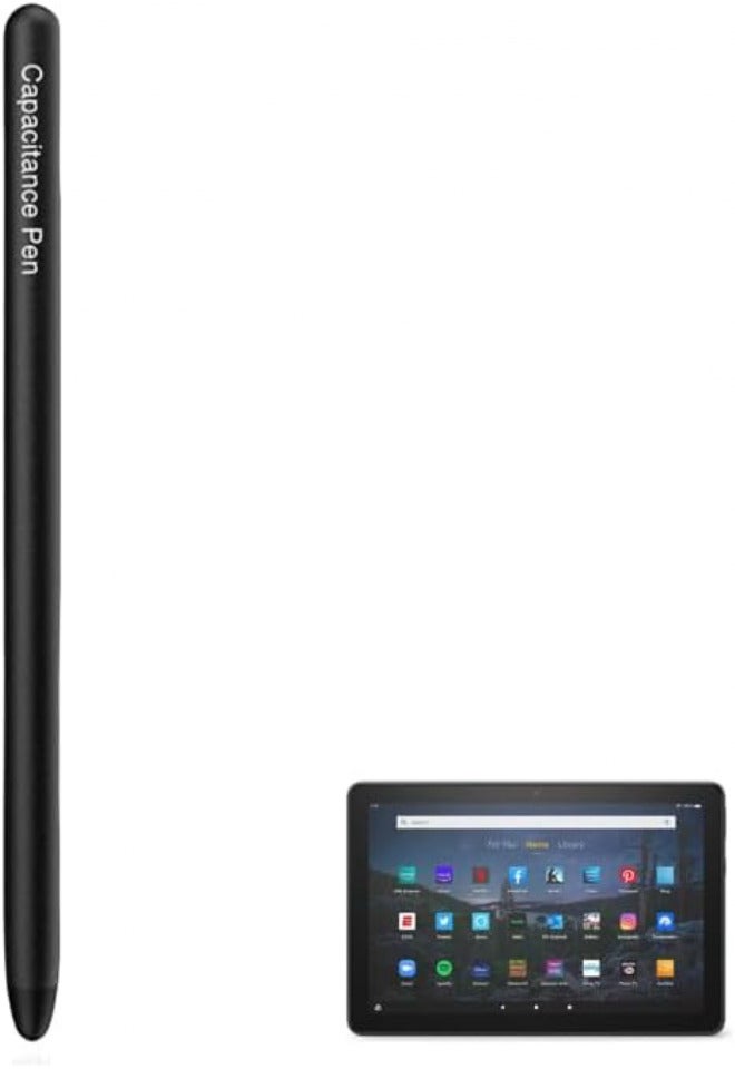 thexxa قلم ستايلس (بدون شحن) لـ سامسونج جالاكسي تاب A9/A9Plus/A8/A8plus/A7/A7lite/آيباد/مايكروسوفت سيرفس/لينوفو/AMZ فاير HD/تابلت الأطفال/ديل/HP جميع الأجهزة التي تعمل باللمس قلم عالمي (أسود) - Image 1