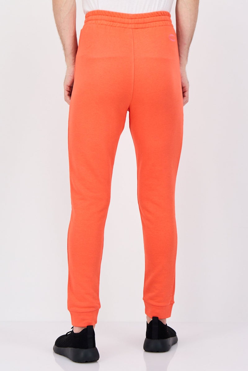 Adidas Men Sportswear Fit Outdoor Sweatpants, Orange - Image 3