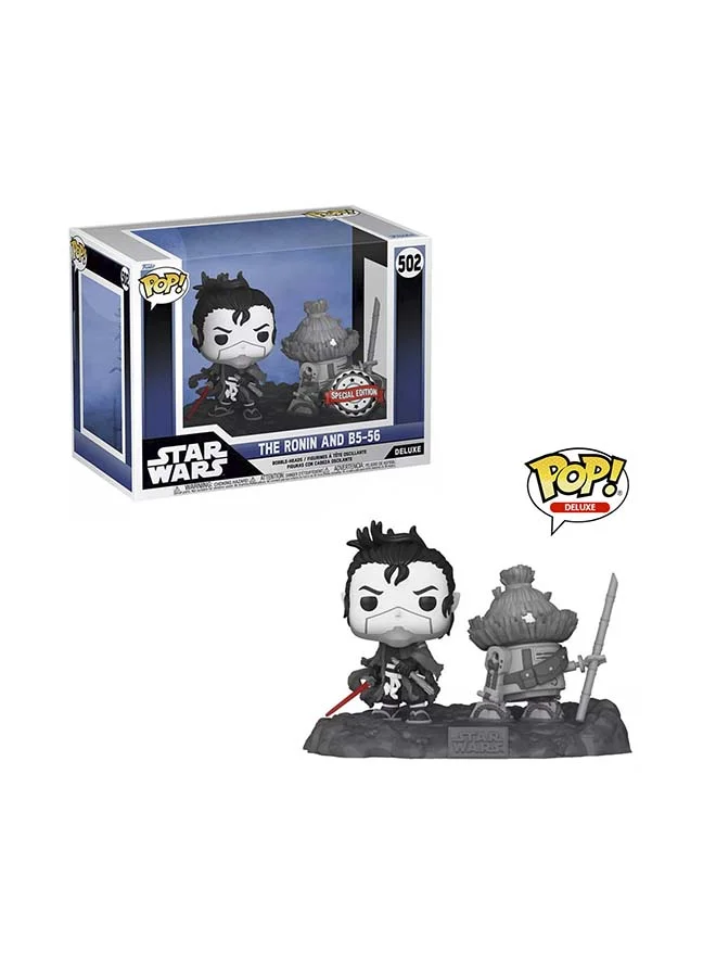 Funko Pop Deluxe! Movies: Star Wars- The Ronin and B5-56 Exc