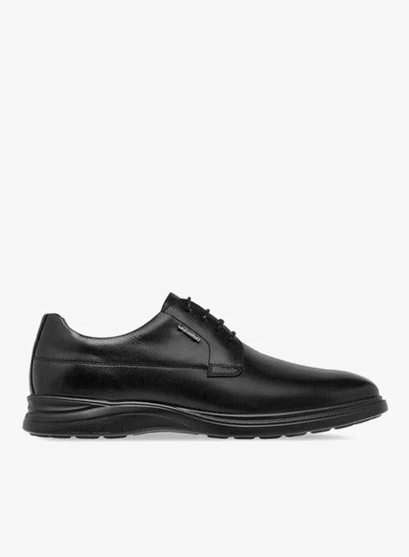 Le Confort Men Solid Derby Shoes with Lace-Up Closure
