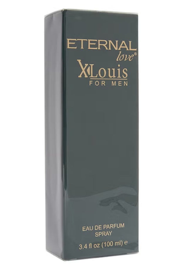 عطر إكس لويس أو دو بارفان (EDP) 100 مل من إيترنال لوف - عطر خشبي عطري يدوم طويلاً للرجال