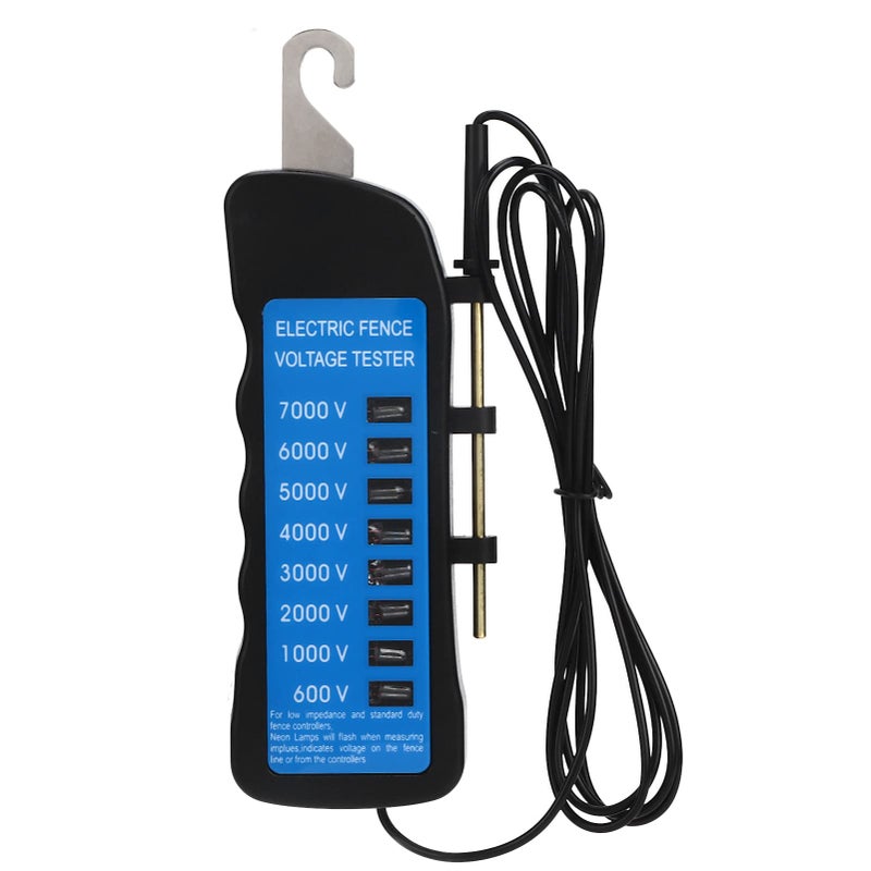 Multi Light Electric Fence Tester Portable Voltage Detection Farm Supply Fencing Fault Finder - Image 2