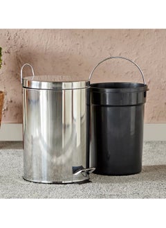 BLACKSTONE Stainless Steel Hands Free Pedal Bin 5L Soft Close Rust-Proof  - Image 4