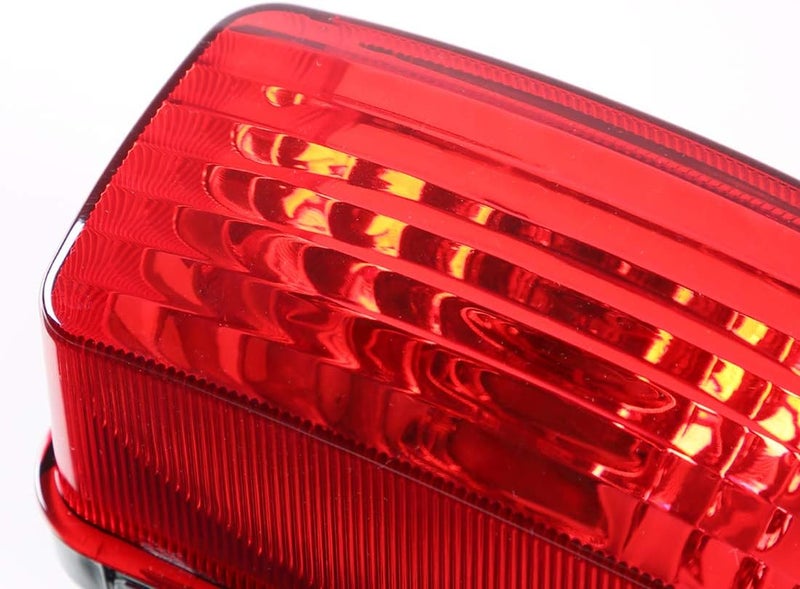 CPOWACE Taillight Housing Tail light Lens Cover Compatible with Yamaha Big Bear 400 / Grizzly 660 350 / Kodiak 400 / Rhino 660 700,Plastic Rear Light Lens Replace 5KM-84710-01-00,5KM-8472C-10-00(Red) - Image 5