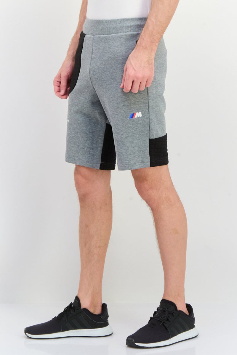 Puma x BMW Motorsport Men Sportswear Fit Outdoor Shorts, Grey Combo - Image 3