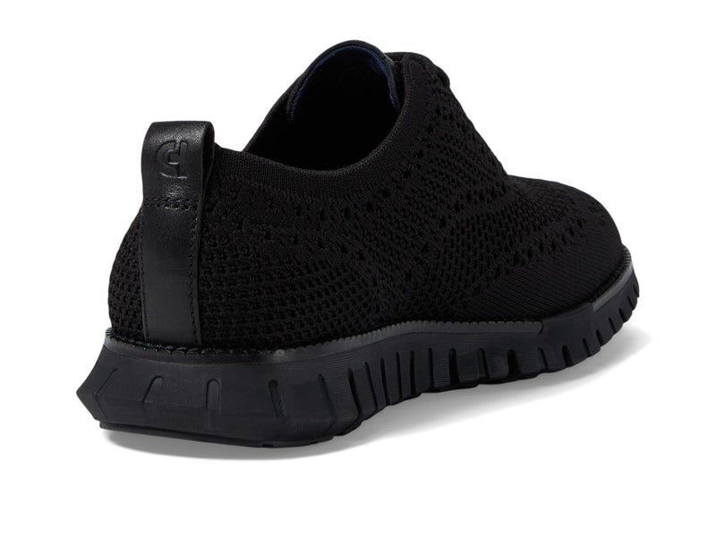 Cole Haan Mens Zerogrand Remastered Stitchlite Wing Tip Oxford, Black/Black, 8-W US - Image 5