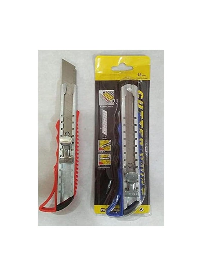 Metal Utility Cutter Knife 18mm – Pack of 2