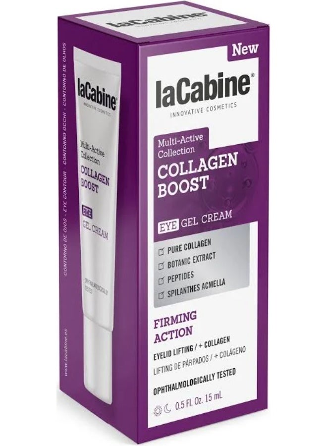La Cabine Multi-Active Collection Collagen Boost Eye Gel-Cream 15ml - Image 2