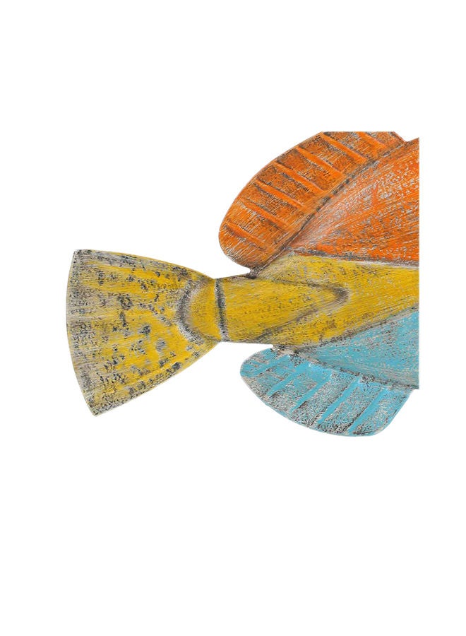 NIBEMINENT Fish Wall Hanging Creative Ornament Craft Multicolour - Image 4