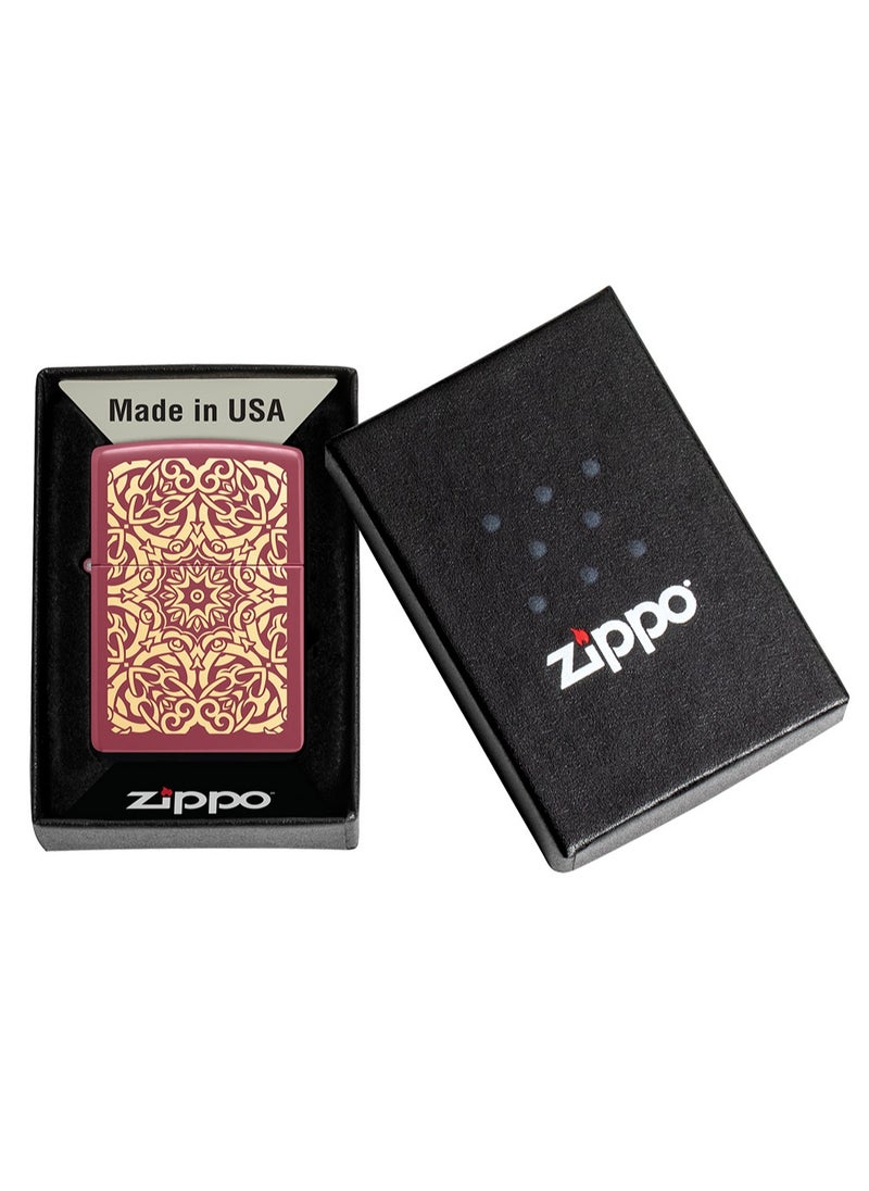 Zippo - 48704 49844 Filigree Design Brick Windproof Lighter - Image 1