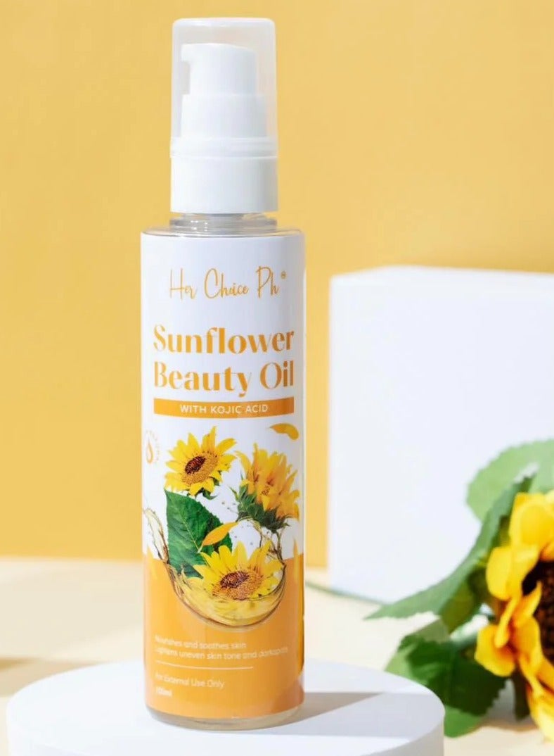 Oil Sunflower Oil for Beauty with Kojic Acid