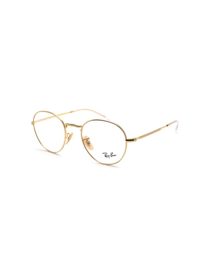 Ray-Ban Unisex Unisex Round Shape Plastic Eyeglass Frames 2500 - Lens Size: 49 Mm - Arista - Image 1