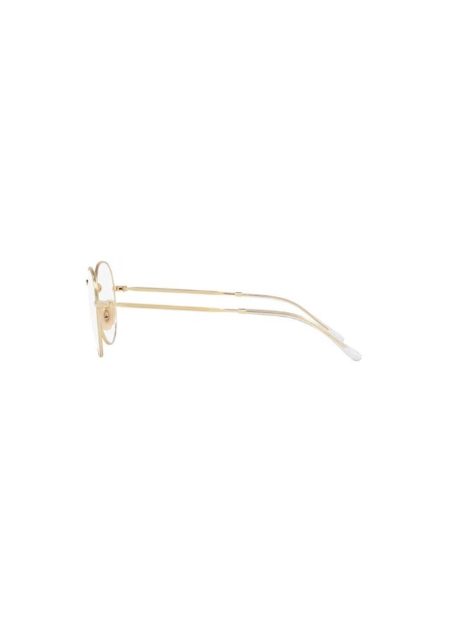 Ray-Ban Unisex Unisex Round Shape Plastic Eyeglass Frames 2500 - Lens Size: 49 Mm - Arista - Image 3