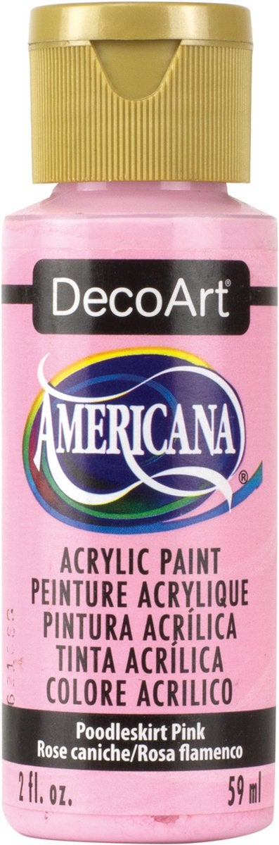 DecoArt Americana Acrylic Paint, 2-Ounce, Poodle Skirt Pink - Image 5