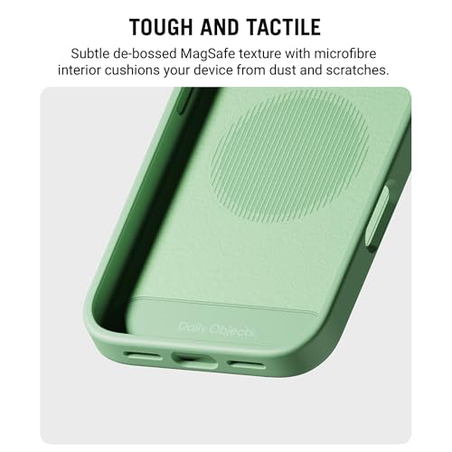 DailyObjects iPhone 17 Pro Stack Classic Magnetic Case Cover | Compatible with Magsafe | Camera & Body Protection | Shock/Scratch Proof| Dual Hybrid Protection | Wireless Charging - Mint Green - Image 5