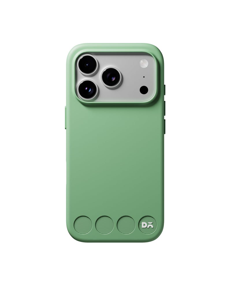 DailyObjects iPhone 17 Pro Stack Classic Magnetic Case Cover | Compatible with Magsafe | Camera & Body Protection | Shock/Scratch Proof| Dual Hybrid Protection | Wireless Charging - Mint Green - Image 1