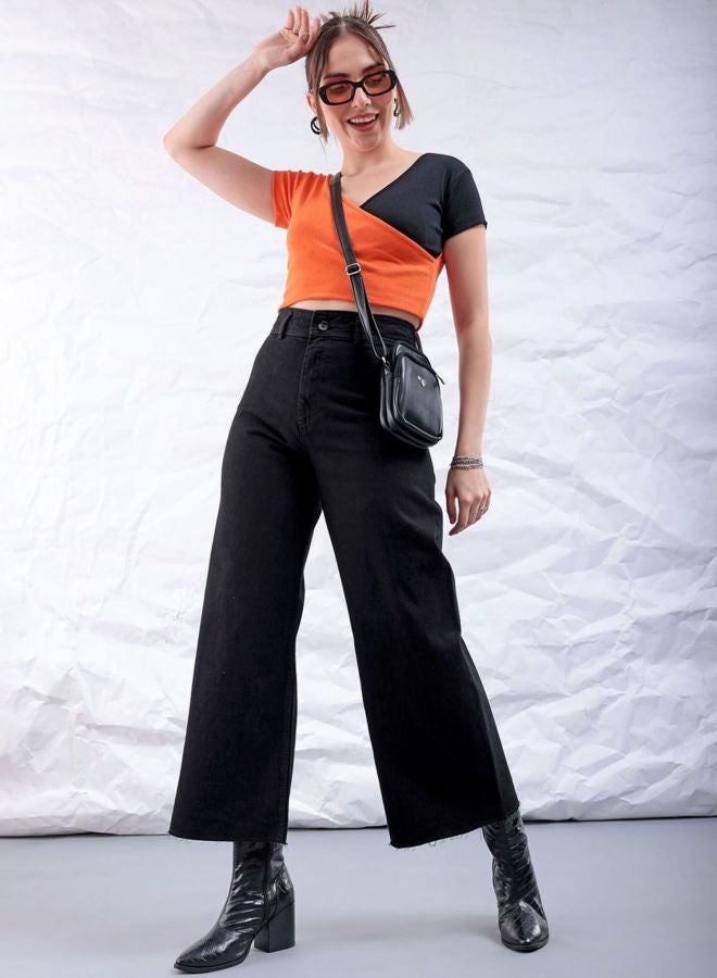 Freehand Women Bootcut Solid High Rise Jeans - Image 4