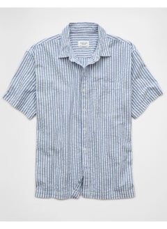 امريكان ايجل Stripe Detailed Regular Fit Poolside Shirt  - Image 3