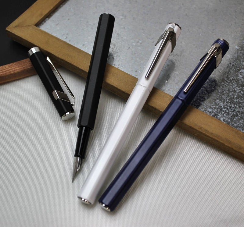 Caran d'Ache قلم حبر سائل كاران د'اش, F, نقطة رفيعة, 849 0841-009, أسود, استخدام مزدوج, مستورد أصلي - Image 5