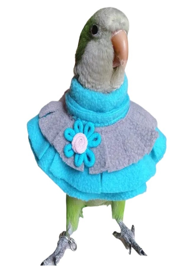 Barn Eleven Bird Collar Anti Bite Elizabethan Recovery Cone, Bird Neck Protector for Feather Plucking, Bird Neckwear Full Body Shield, Bird Outdoors Windproof Cape Color Randomly (African Grey) - Image 1