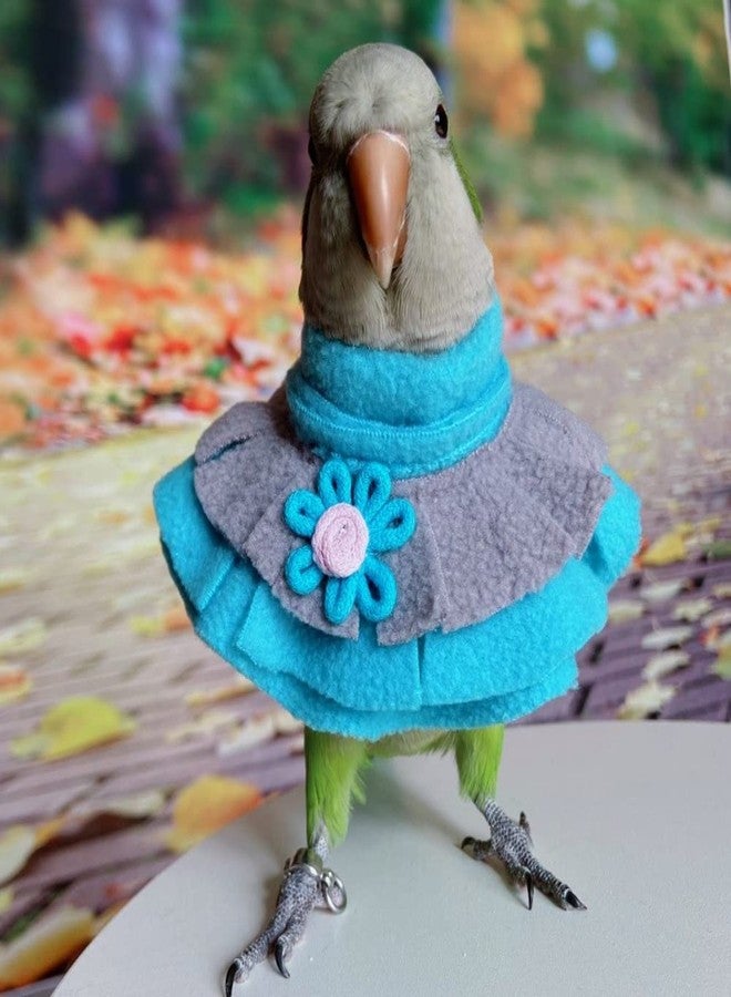 Barn Eleven Bird Collar Anti Bite Elizabethan Recovery Cone, Bird Neck Protector for Feather Plucking, Bird Neckwear Full Body Shield, Bird Outdoors Windproof Cape Color Randomly (African Grey) - Image 4