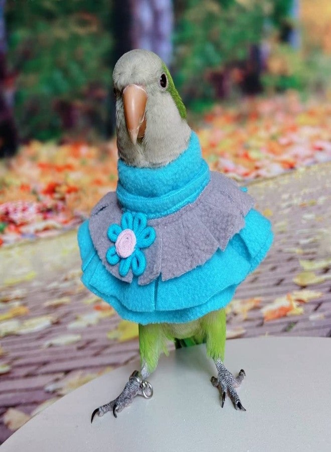 Barn Eleven Bird Collar Anti Bite Elizabethan Recovery Cone, Bird Neck Protector for Feather Plucking, Bird Neckwear Full Body Shield, Bird Outdoors Windproof Cape Color Randomly (African Grey) - Image 5