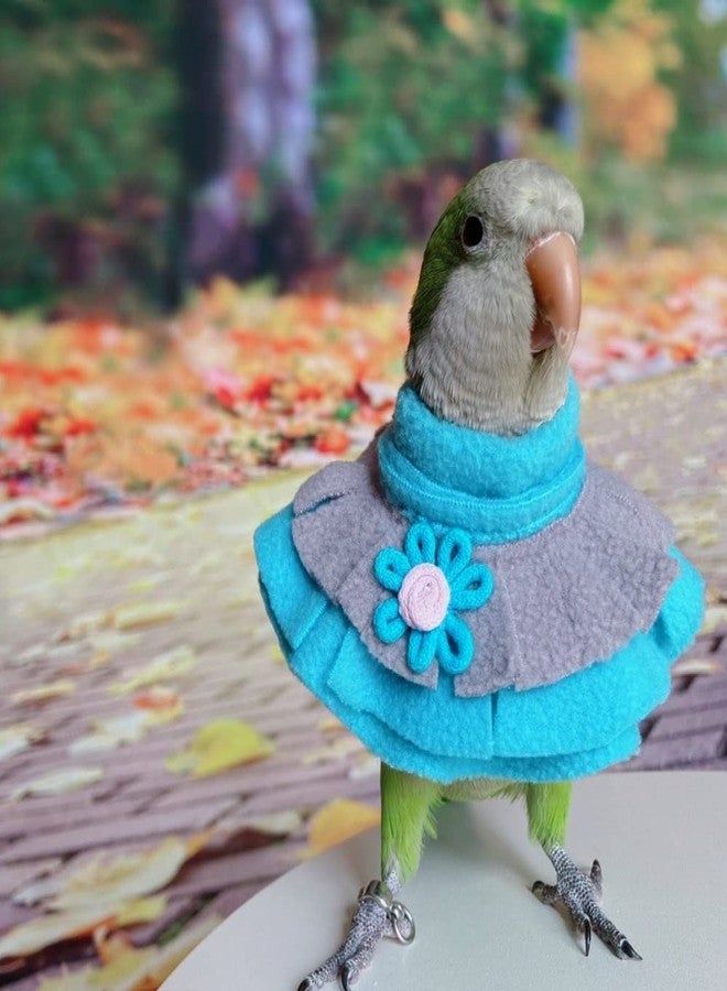 Barn Eleven Bird Collar Anti Bite Elizabethan Recovery Cone, Bird Neck Protector for Feather Plucking, Bird Neckwear Full Body Shield, Bird Outdoors Windproof Cape Color Randomly (African Grey) - Image 3