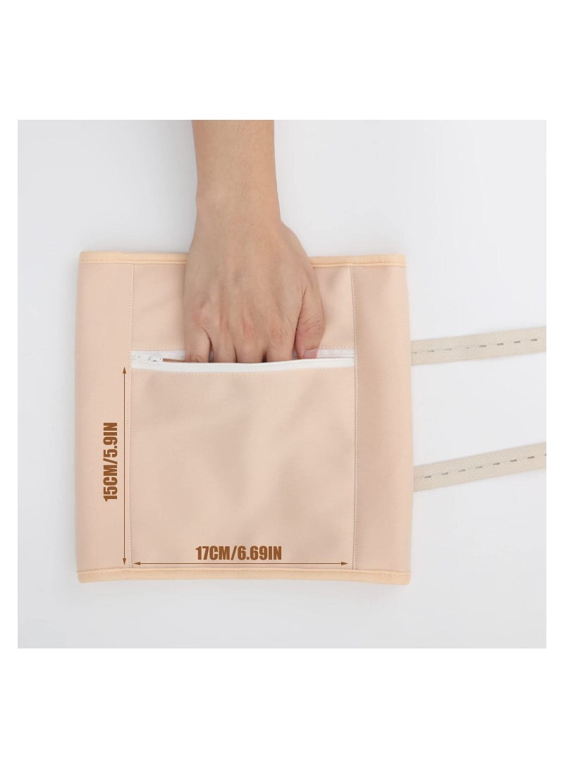 SYOSI Castor Oil Pack, TPU Castor Oil Pack Preventing Leakage Waistband Compress, Reusable Castor Oil Kit Wrap for Liver (Castoroil Not Included) - Image 5