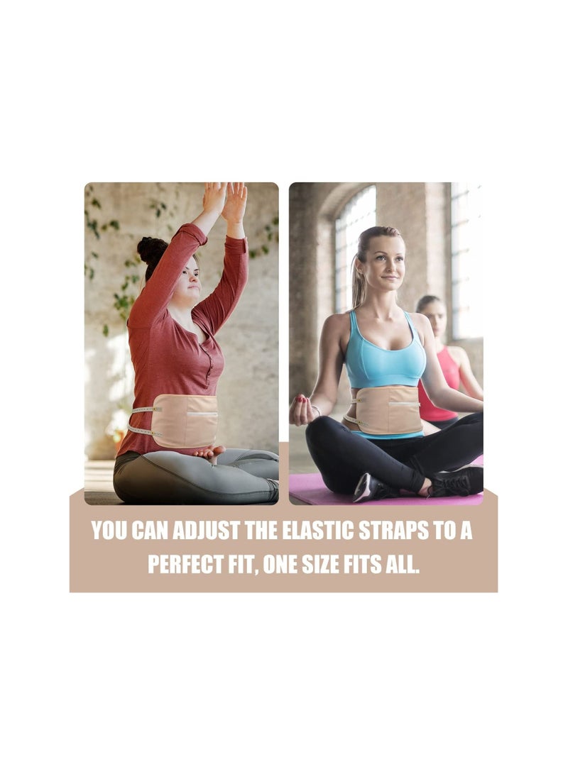 SYOSI Castor Oil Pack, TPU Castor Oil Pack Preventing Leakage Waistband Compress, Reusable Castor Oil Kit Wrap for Liver (Castoroil Not Included) - Image 2