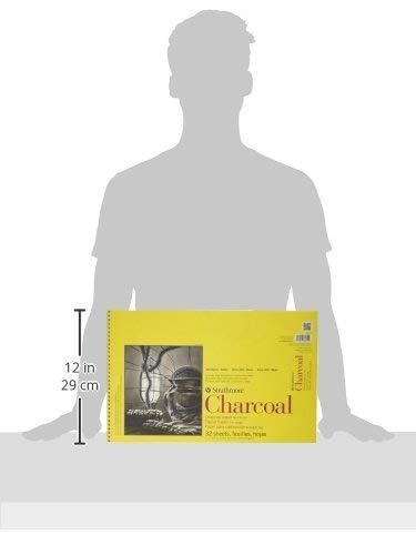 Strathmore 300 Series Charcoal Paper Pad, Top Wire Bound, 11x17 inches, 32 Sheets (64lb/95g) - Artist Paper for Adults and Students - Charcoal and Pastel - Image 4