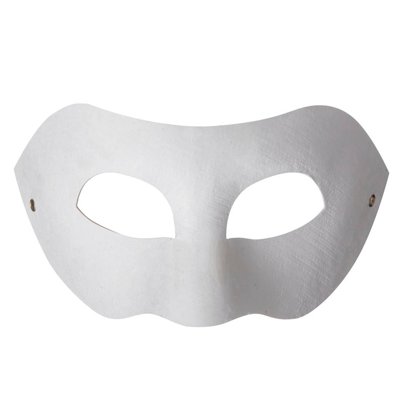 Liatunou 3 Pack Paper Mache Masks,White DIY Masquerade Masks,Paintable Paper Mask for Halloween Cosplay Parties,Mardi Gras,Artistic Projects - Image 5