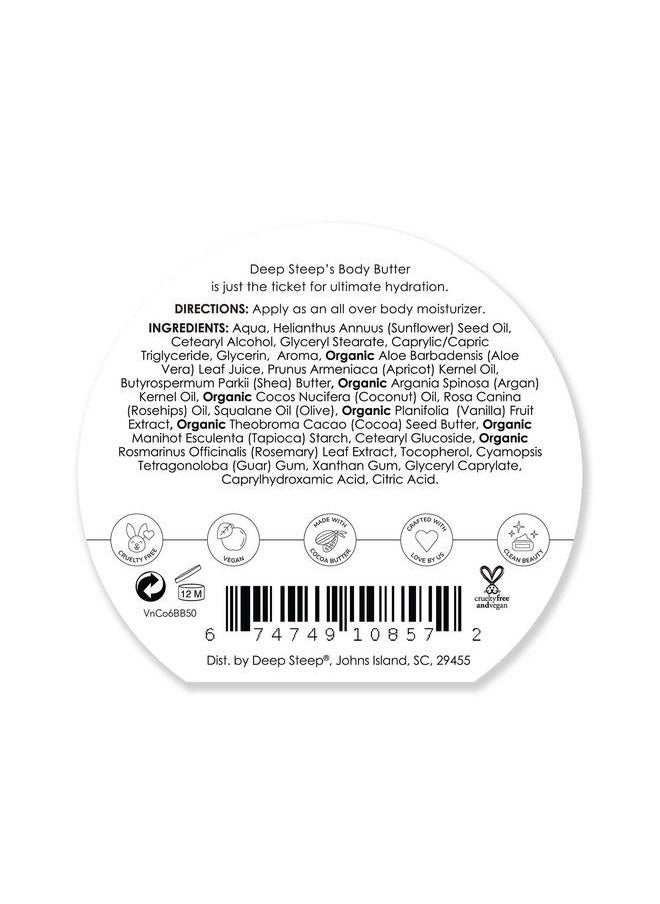 Deep Steep Body Butter (Vanilla Coconut 6Oz)  - Image 3