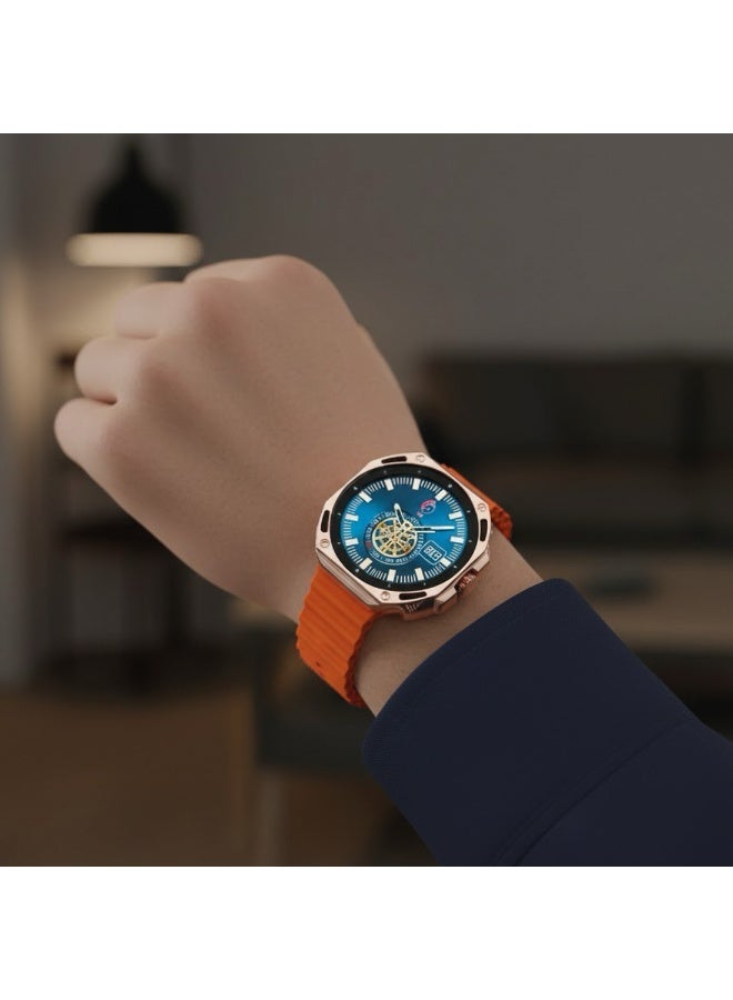 Torima ساعة ذكية TORİMA V18 PRO برتقالية اللون - Image 2