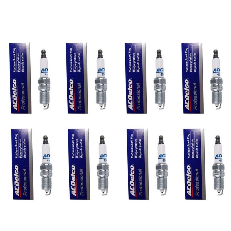 ACDelco 41-962 Professional Platinum Spark Plug, (8) - Image 1