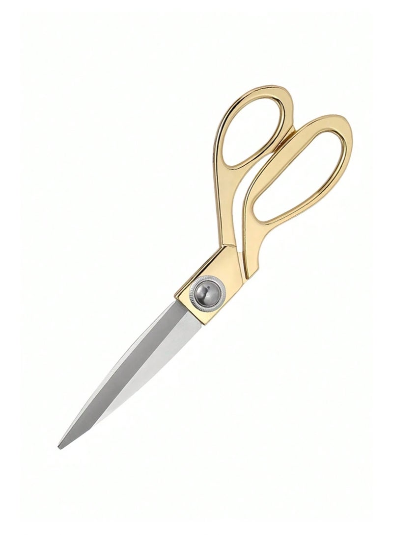 مقص قماش | مقص خياطة | مقص تفصيل | مقص احترافي | مقص فولاذ مقاوم للصدأ | مقص ذهبي | أدوات خياطة | مقص ملابس | مقص ثقيل الاستخدام - Image 2