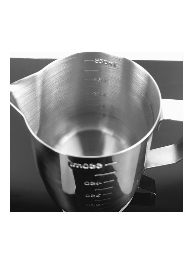 NIBEMINENT Stainless Steel Sharp Spout Scale Measuring Cup Silver  - Image 3