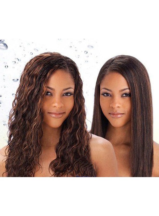 KERATIN RESEARCH Gold Label Brazilian Keratin Hair Treatment Straightening works on All Hair Types Incl Coarse Thick Dry Frizzy Curly Bleached Dominican Brazilian Indian Strong formula Hair 240ml  - Image 2