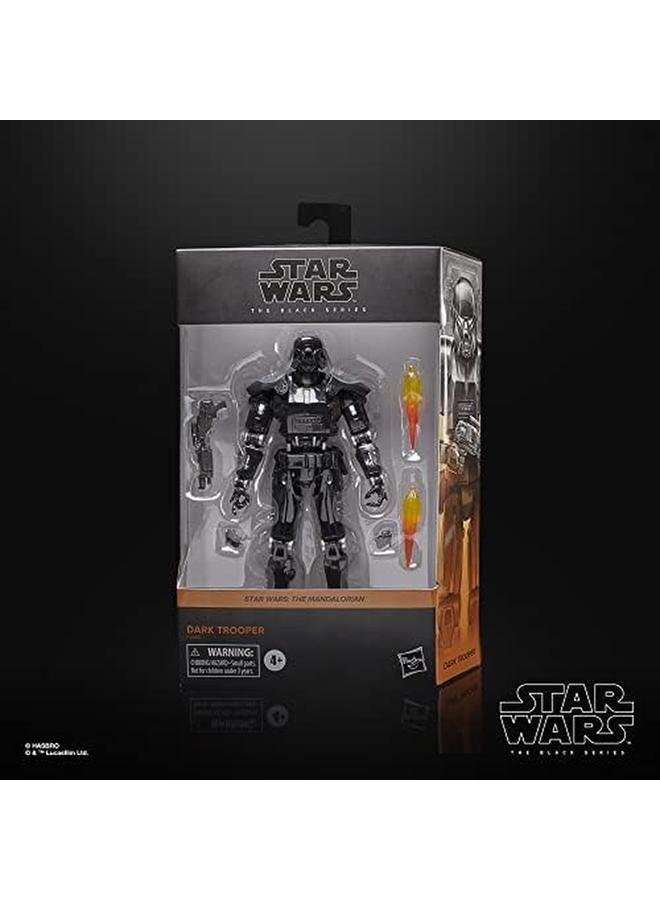 STAR WARS The Black Series Dark Trooper Toy 6 Inch Scale The Mandalorian Collectible Action Figure Toys For Kids Ages 4 And Up - Image 2