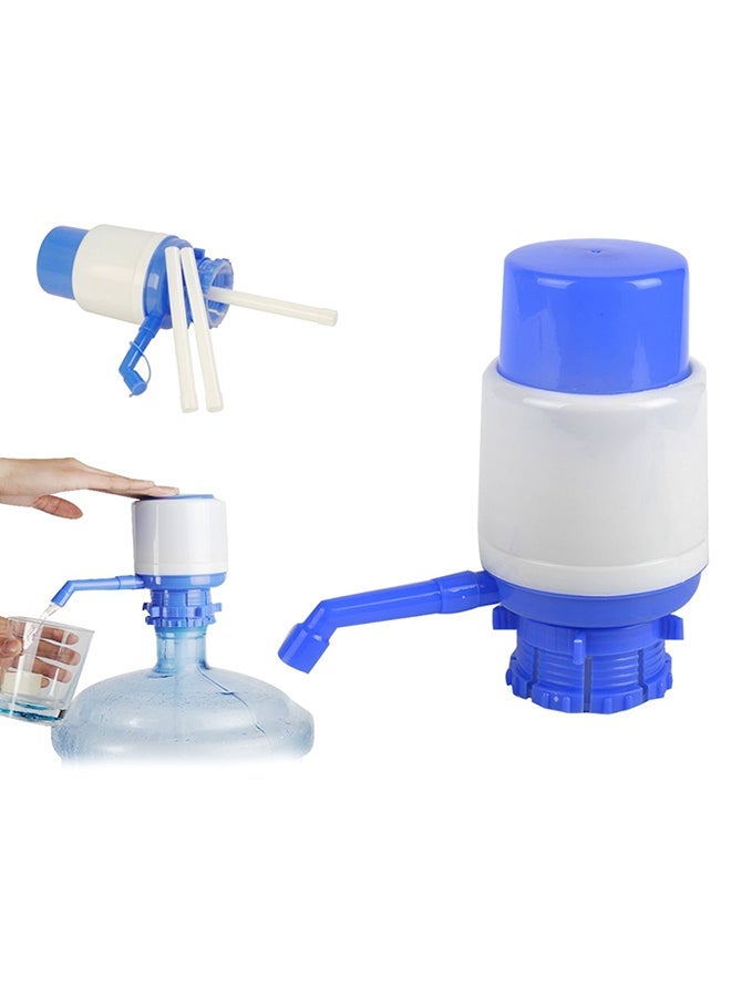 Meco Hand Press Pump For Water Dispenser Blue/White standard - Image 2