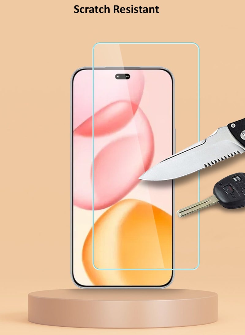 Techie Honor 400 5G Screen Protector HD Tempered Glass – 9H Hardness, Anti-Glare, Anti-Bubble, Ultra-Thin 0.33mm with Rounded Edges & Easy Installation - Image 5