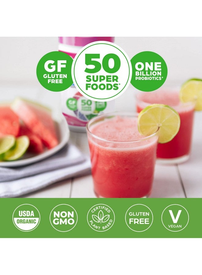 Orgain Organic Green Superfoods Powder Berry Antioxidants 1 Billion Probiotics Vegan Dairy Free Gluten Free Kosher Nongmo 0.62 Pound (Packaging May Vary) - Image 4