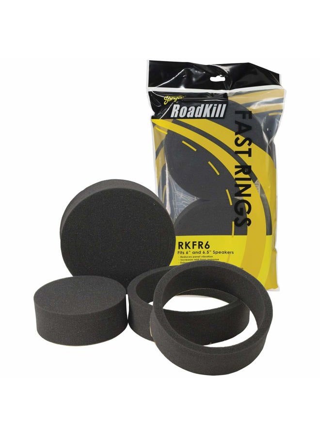 STINGER Road Kill Rkfr6 3 Piece Foam Speaker Enhancer System Kit For 6" & 6.5" Drivers - Image 3