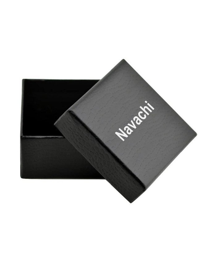 Navachi 18K Gold Plated Crystal Pink Enamel Rose Flower Az7197B Brooch Pins - Image 2