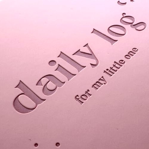 Bubbarino: Baby Daily Log Book, Track and Monitor Newborn Nursing, Sleep, Diaper and Milestones. Gift for New Parents, Grandparents, Babyshower, Nanny or Daycare - Hardcover Spiral Leather A5 (Pink) - Image 3