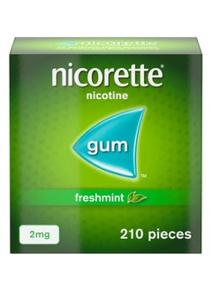 nicorette Freshmint 2Mg Gum 210 Pieces 